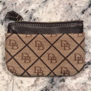 Dooney & Bourke keychain coin purse LIKE NEW